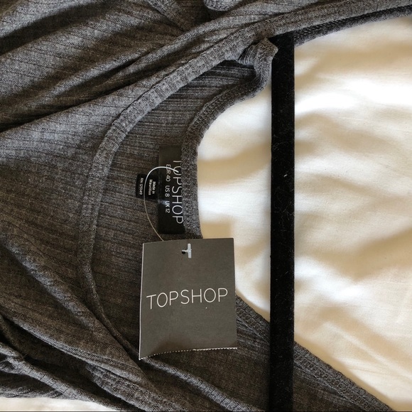 Topshop Ribbed Crop Tank - Picture 4 of 4